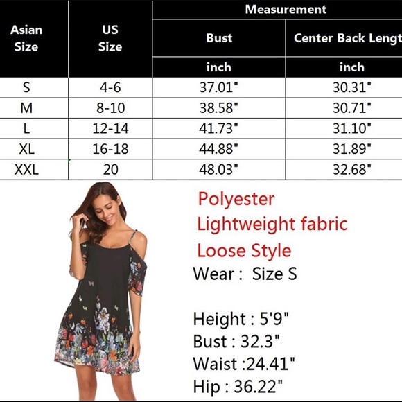 Naggoo Summer Chiffon Floral Off Shoulder Dress - Picture 3 of 5